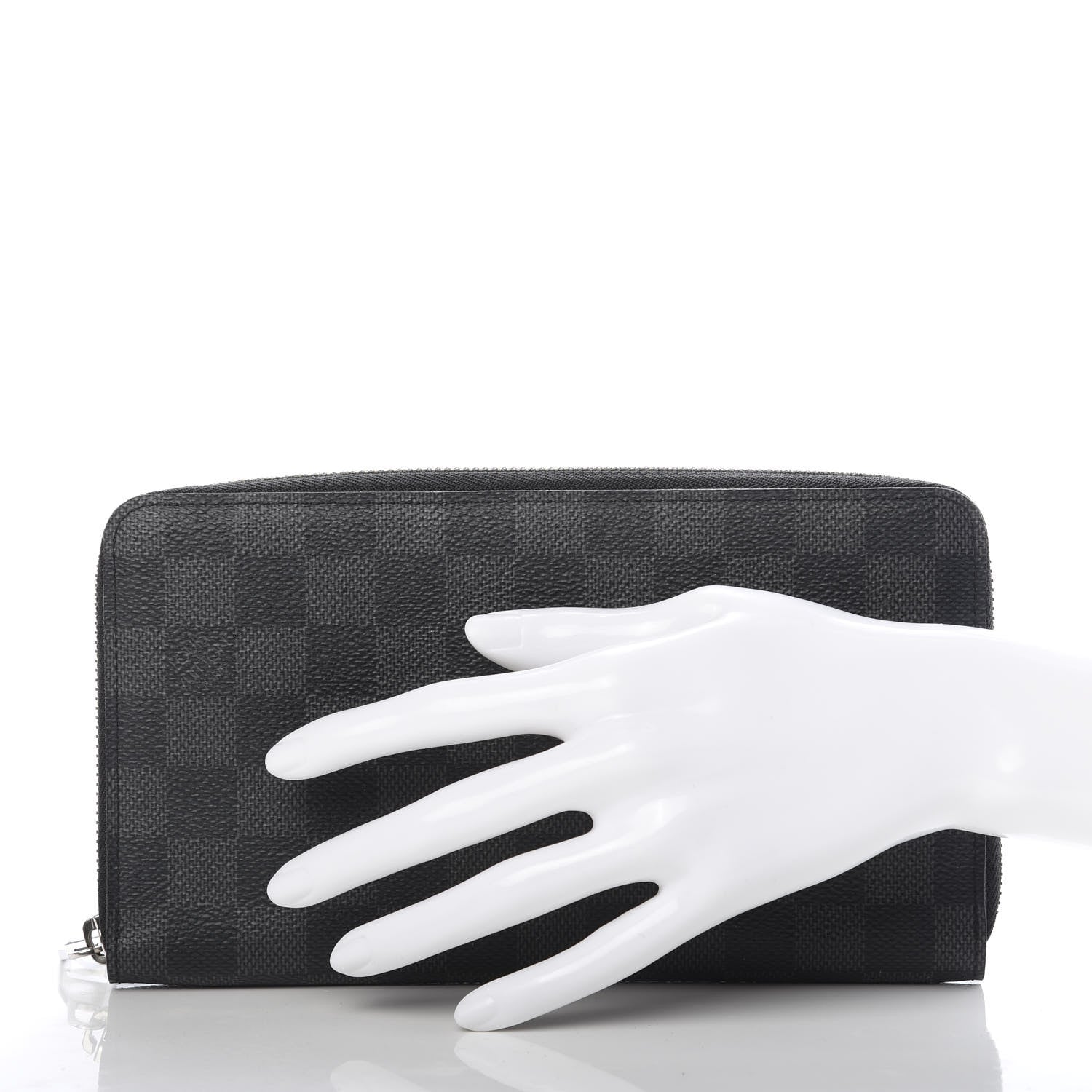 Louis Vuitton Damier Graphite Zippy Organizer Wallet 2 of 8