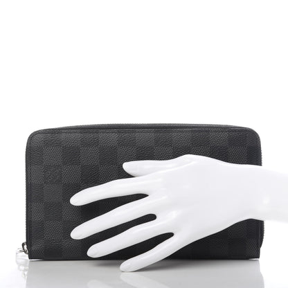 Louis Vuitton Damier Graphite Zippy Organizer Wallet 2 of 8
