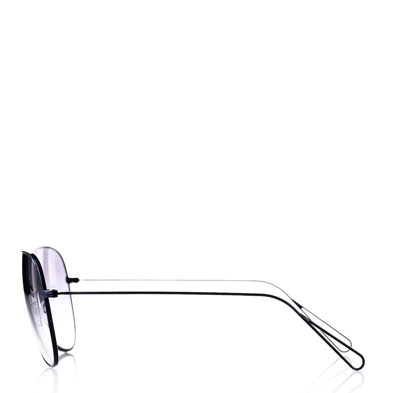 Oliver Peoples Matt Round Sunglasses Navy Blue 2 of 6