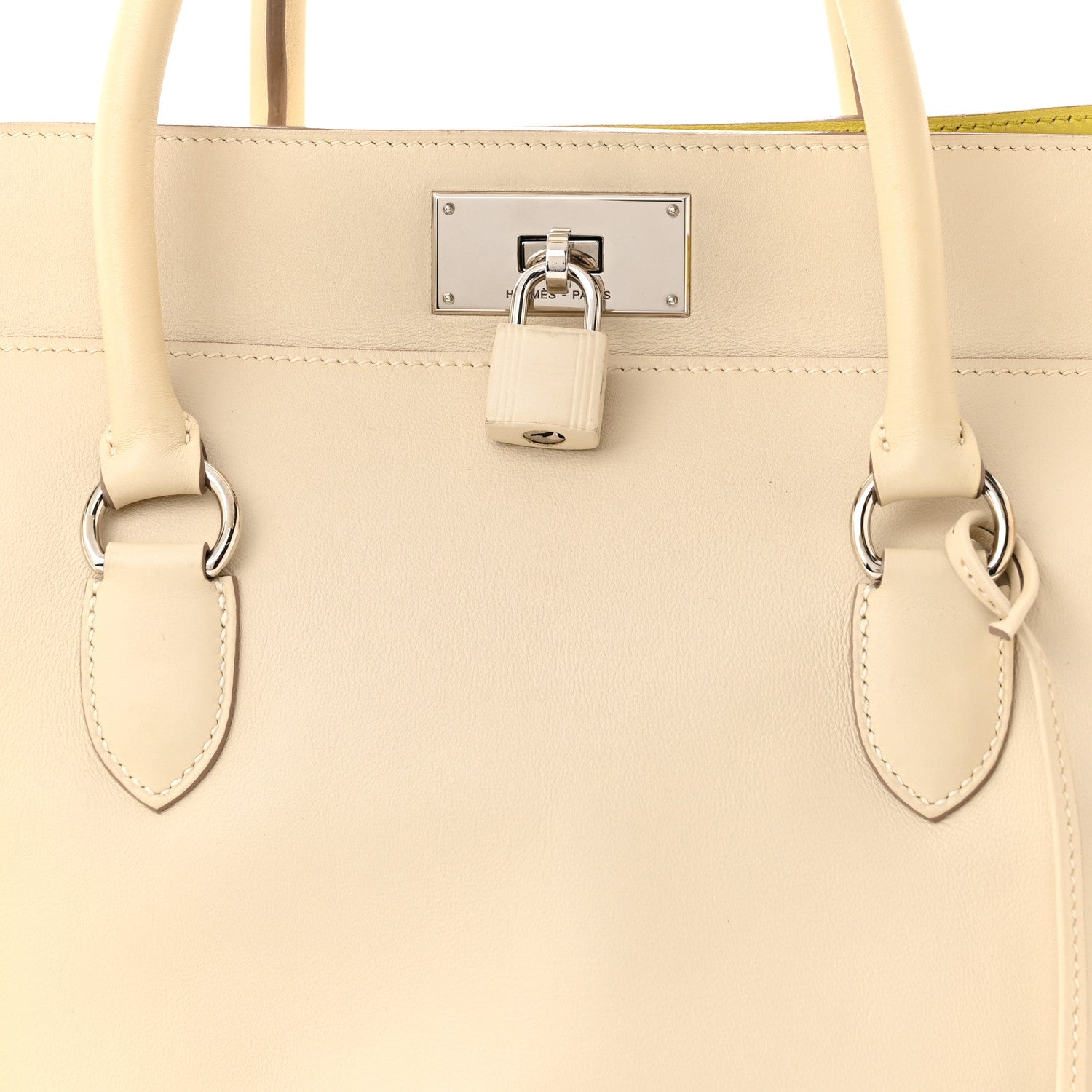 Hermes Swift Verso Toolbox 26 Craie Soufre 8 of 16