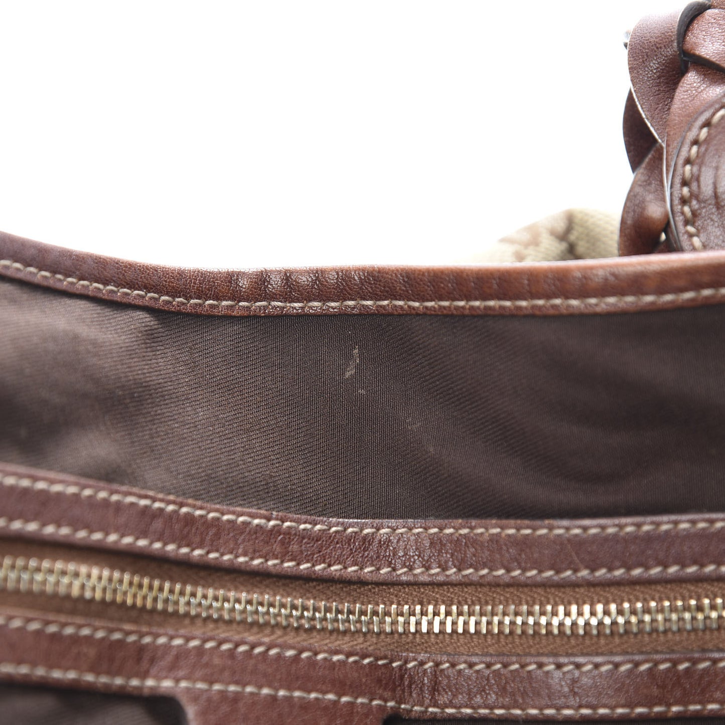 Monogram Medium Pelham Shoulder Bag Brown