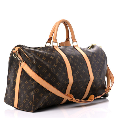 Louis Vuitton Monogram Keepall Bandouliere 50 3 of 20