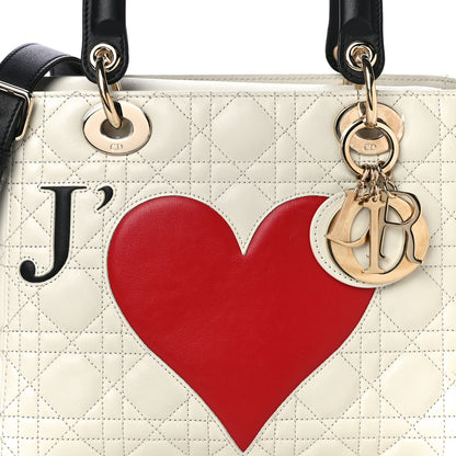 Christian Dior Lambskin Cannage DiorAmour Chinese Valentines Medium Lady Dior Multicolor 11 of 11