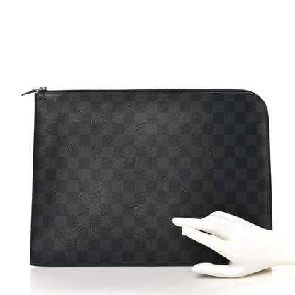 Louis Vuitton Damier Graphite Pochette Jour GM 2 of 7