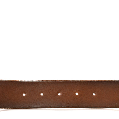Gucci Faded Calfskin Double G 40mm Belt 95 38 Cuir 4 of 7