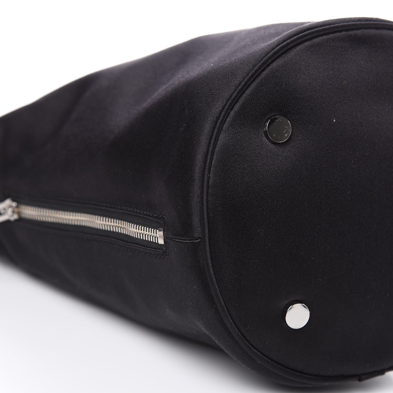 Alexander Wang Satin Attica Chain Bucket Bag Black 8 of 9