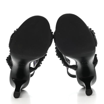 Chanel Fantasy Calfskin Pearl Pump 39 Black 9 of 12