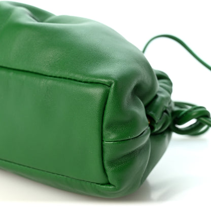 Mansur Gavriel Lambskin Mini Cloud Clutch  Green 9 of 9