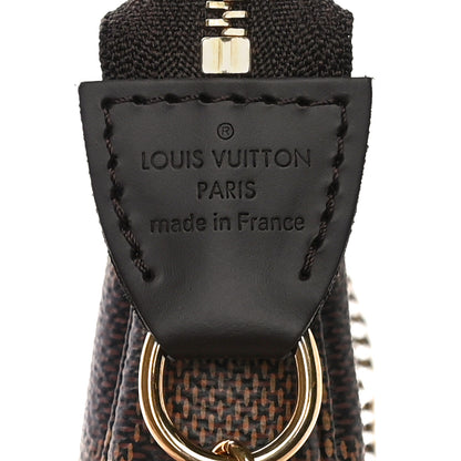 Louis Vuitton Damier Ebene Mini Pochette Accessories 7 of 11