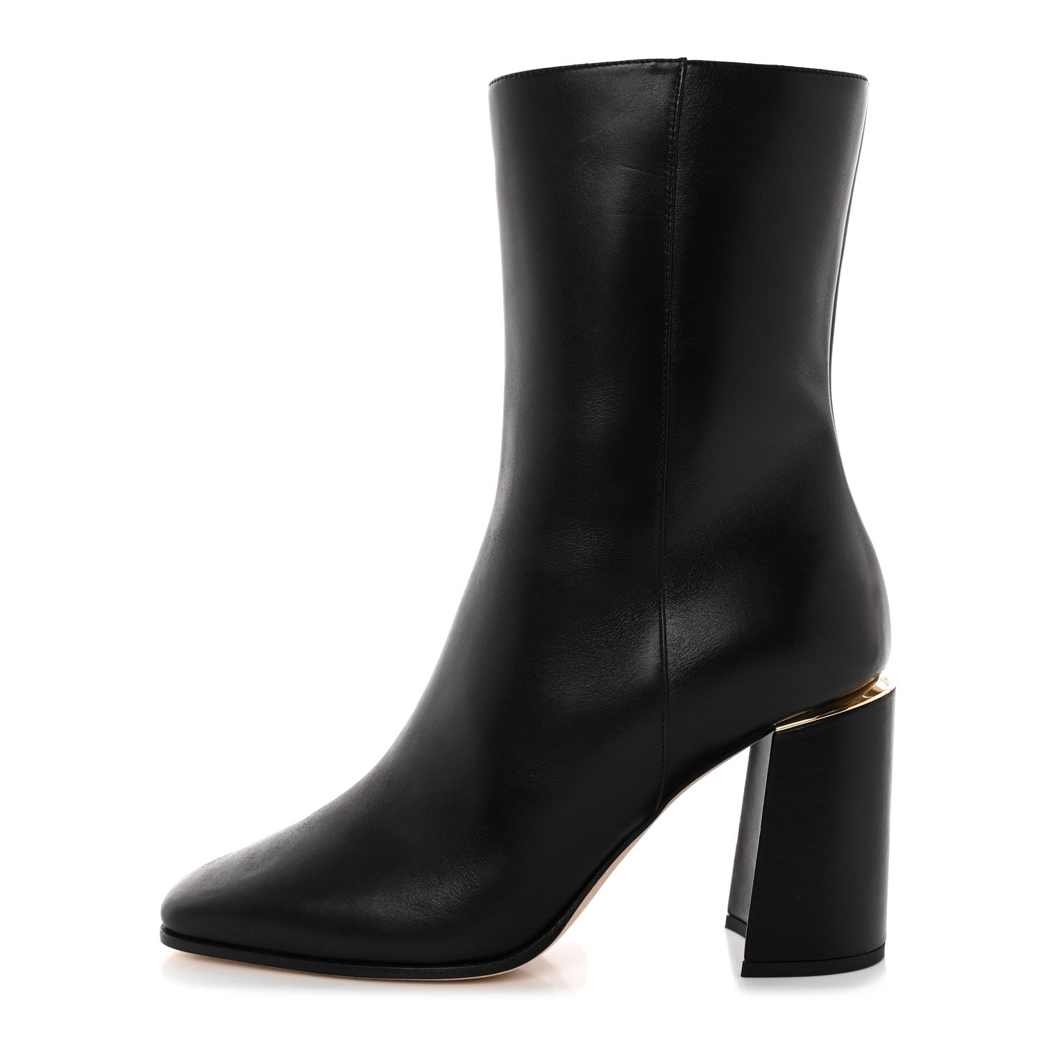 Jimmy Choo Calfskin Loren 85 Ankle Boots 36 Black 1 of 13