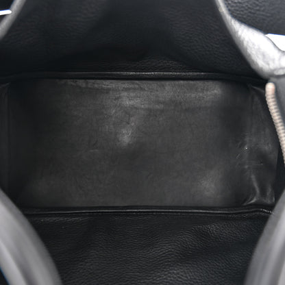 Hermes Taurillon Clemence Lindy 34 Black 5 of 12