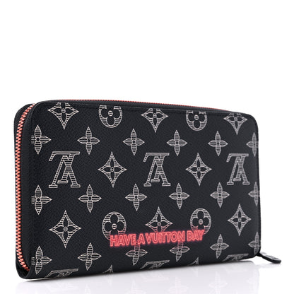 Louis Vuitton Monogram Upside Down Zippy Organizer Wallet 3 of 8