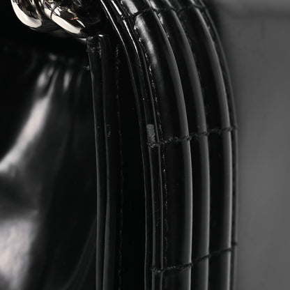 Chanel Glazed Calfskin Medium Boy Flap Black 13 of 17