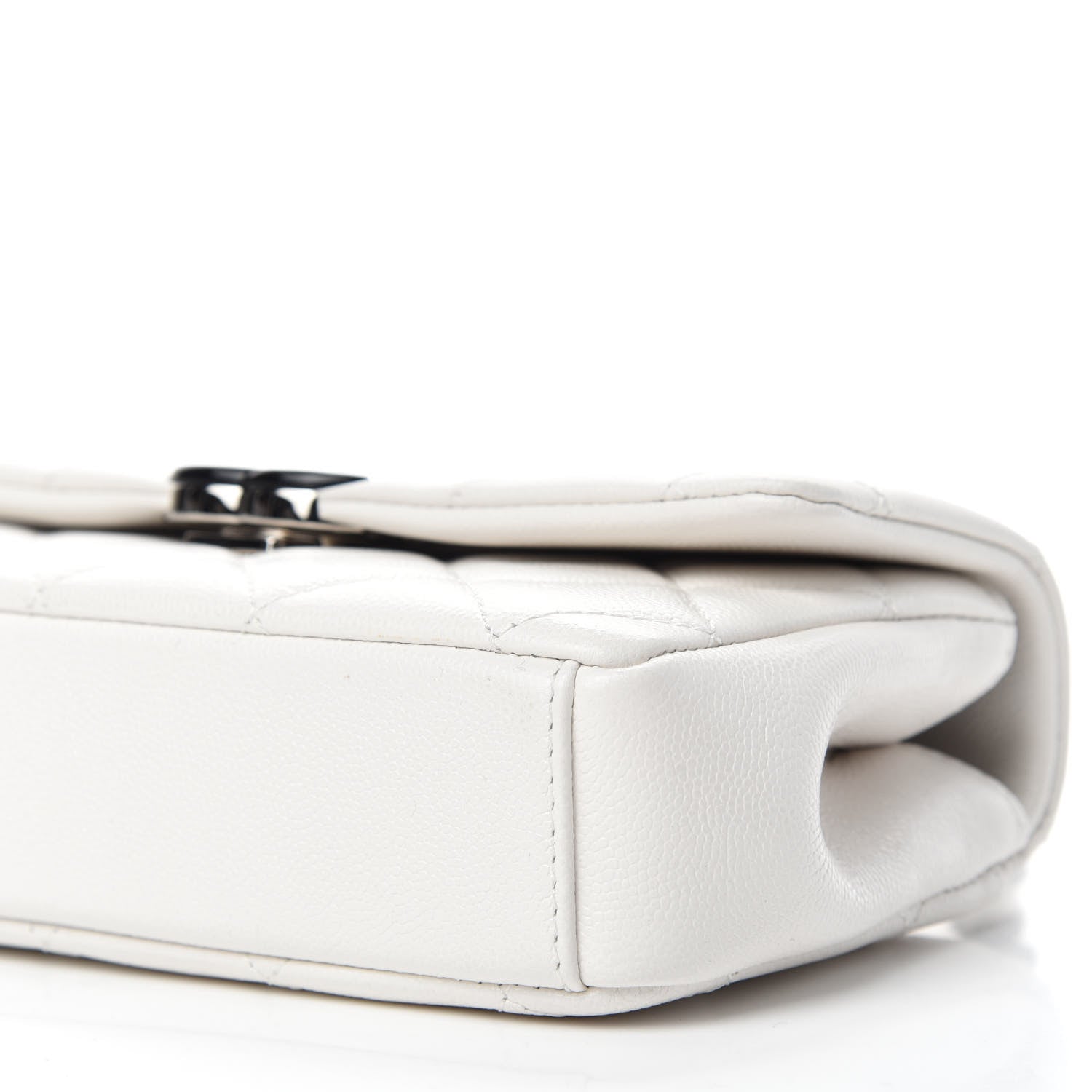 Chanel Caviar Quilted My Everything Small Flap White Black 7 of 11