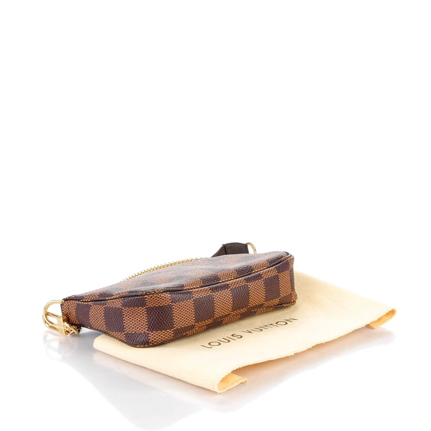 Louis Vuitton Damier Ebene Mini Pochette Accessories 4 of 7