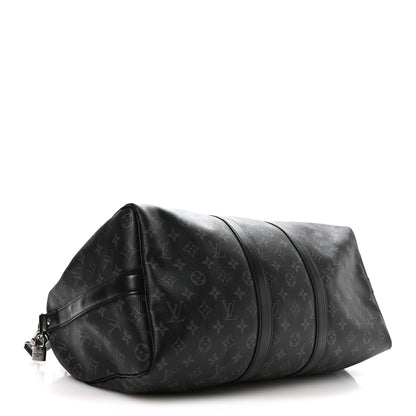 Louis Vuitton Monogram Eclipse Keepall Bandouliere 45 3 of 10