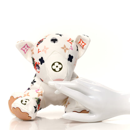 Louis Vuitton Cotton Monogram Print Doudou Tigre White Multicolor 2 of 7