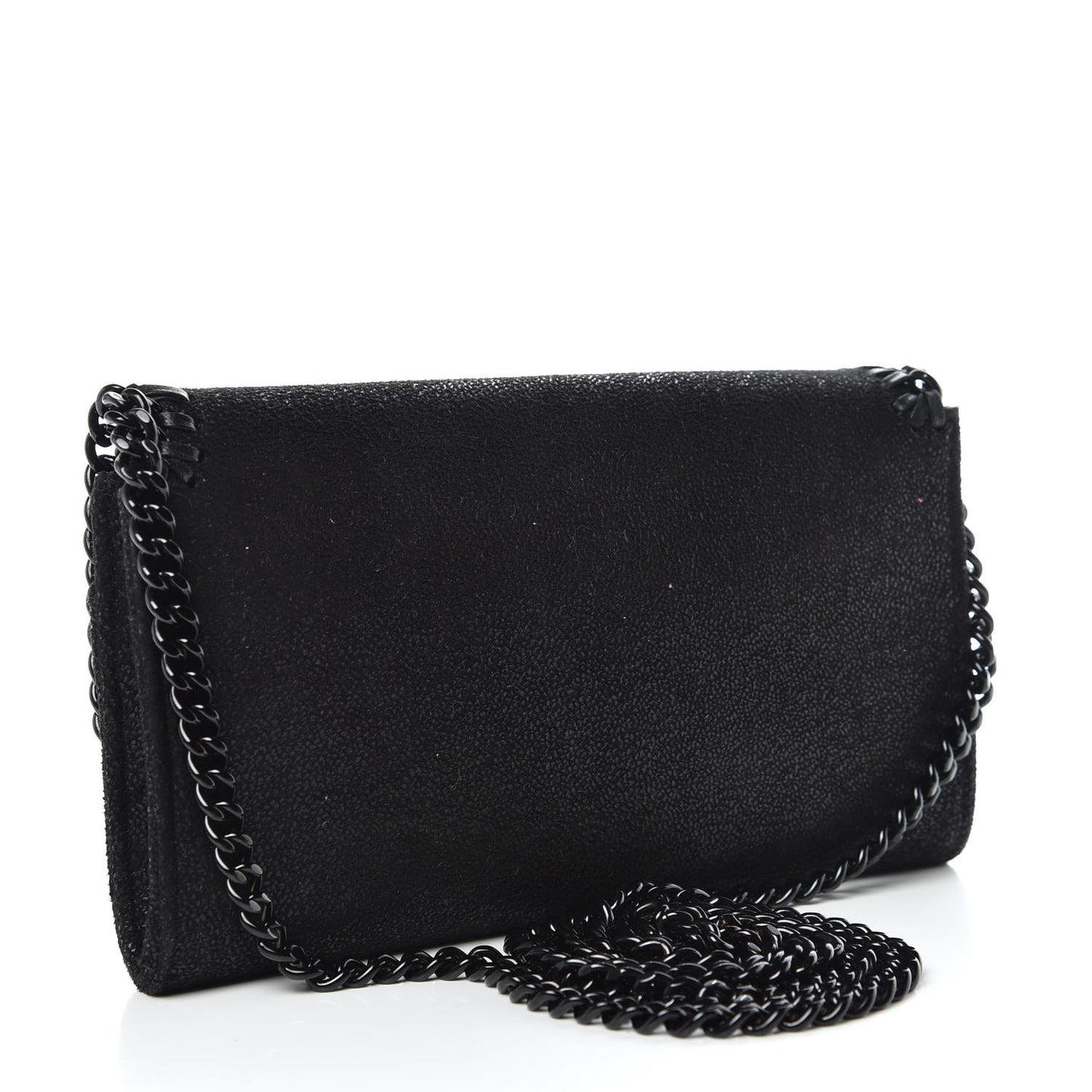 Shaggy Deer Falabella Crossbody Clutch Black