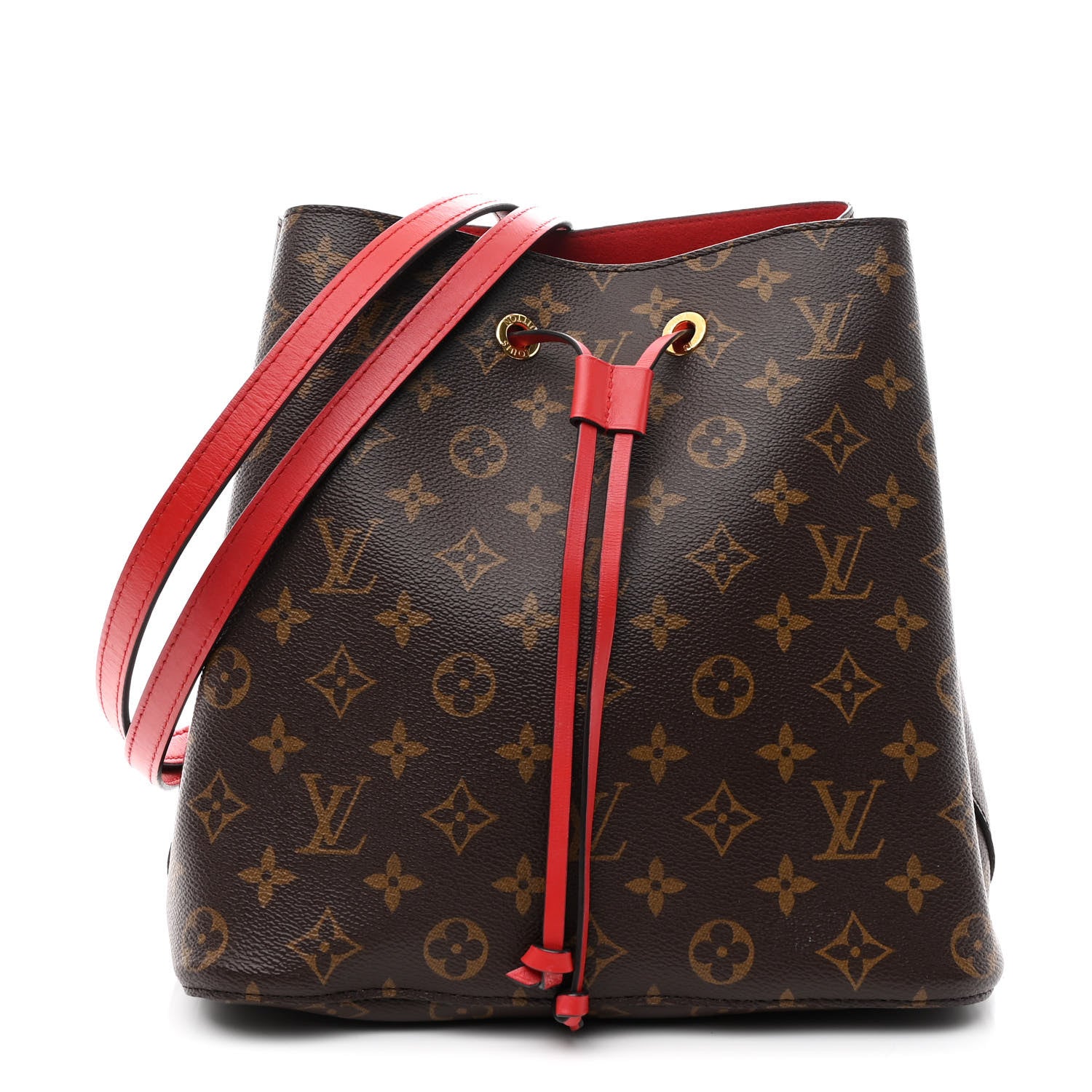 Louis Vuitton Monogram Neonoe MM Coquelicot 1 of 10