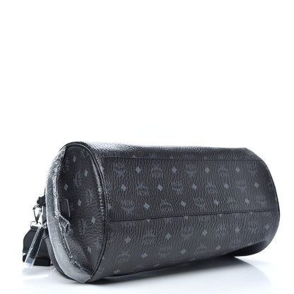 MCM Visetos Surf The Web Large Crossbody Black 3 of 8