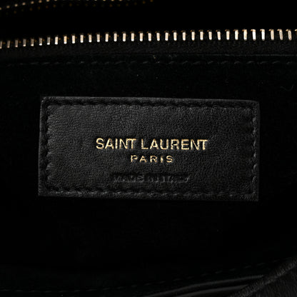 Saint Laurent Smooth Calfskin Le 5 A 7 Hobo Black 6 of 11