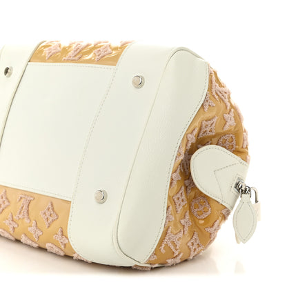 Louis Vuitton Monogram Bouclettes Speedy Round Rose 9 of 9