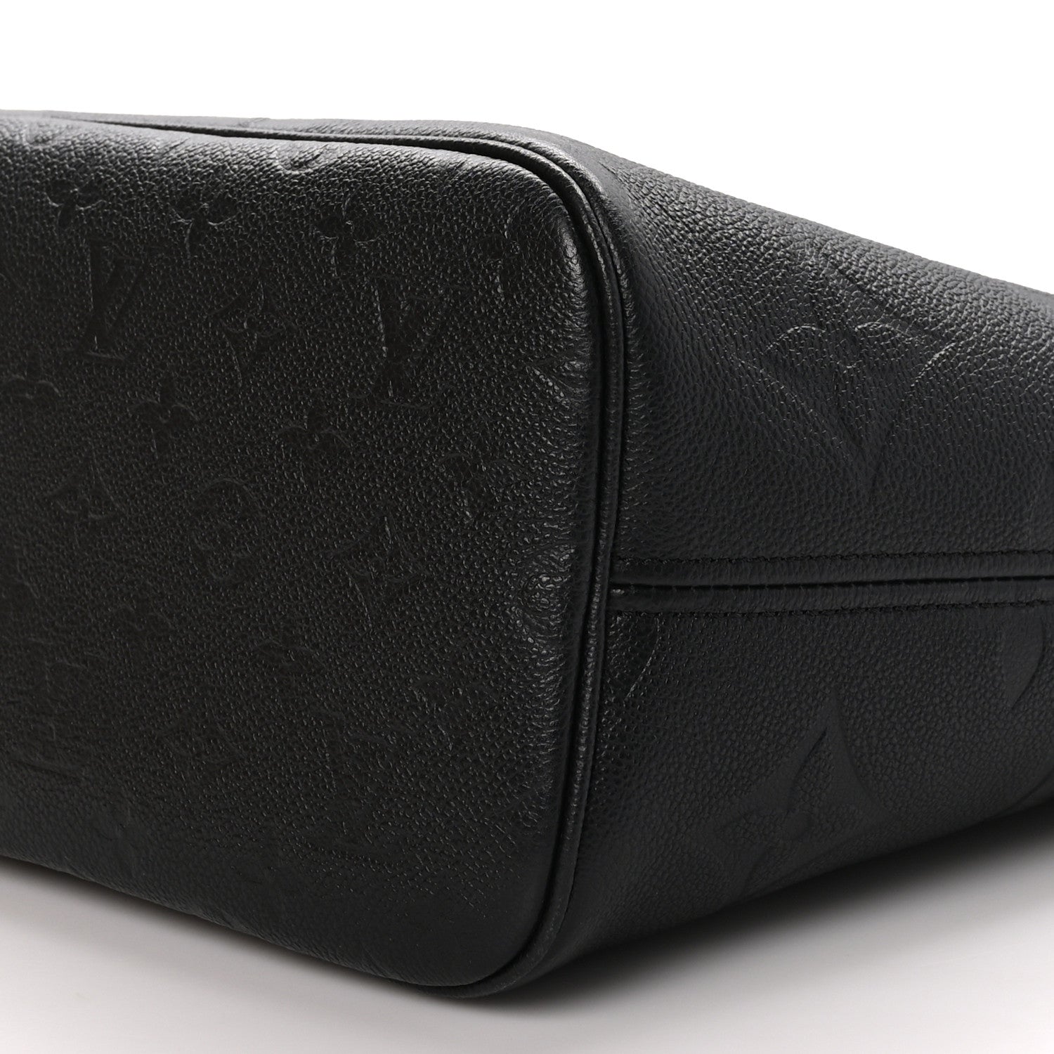 Louis Vuitton Empreinte Monogram Giant Neverfull MM Black 10 of 11