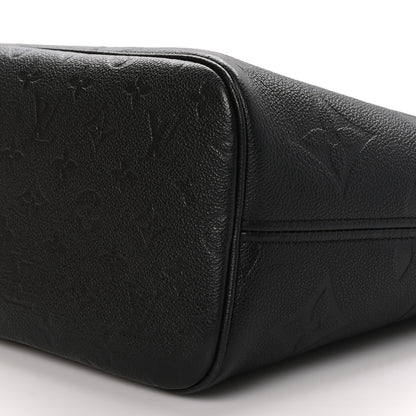 Louis Vuitton Empreinte Monogram Giant Neverfull MM Black 10 of 11