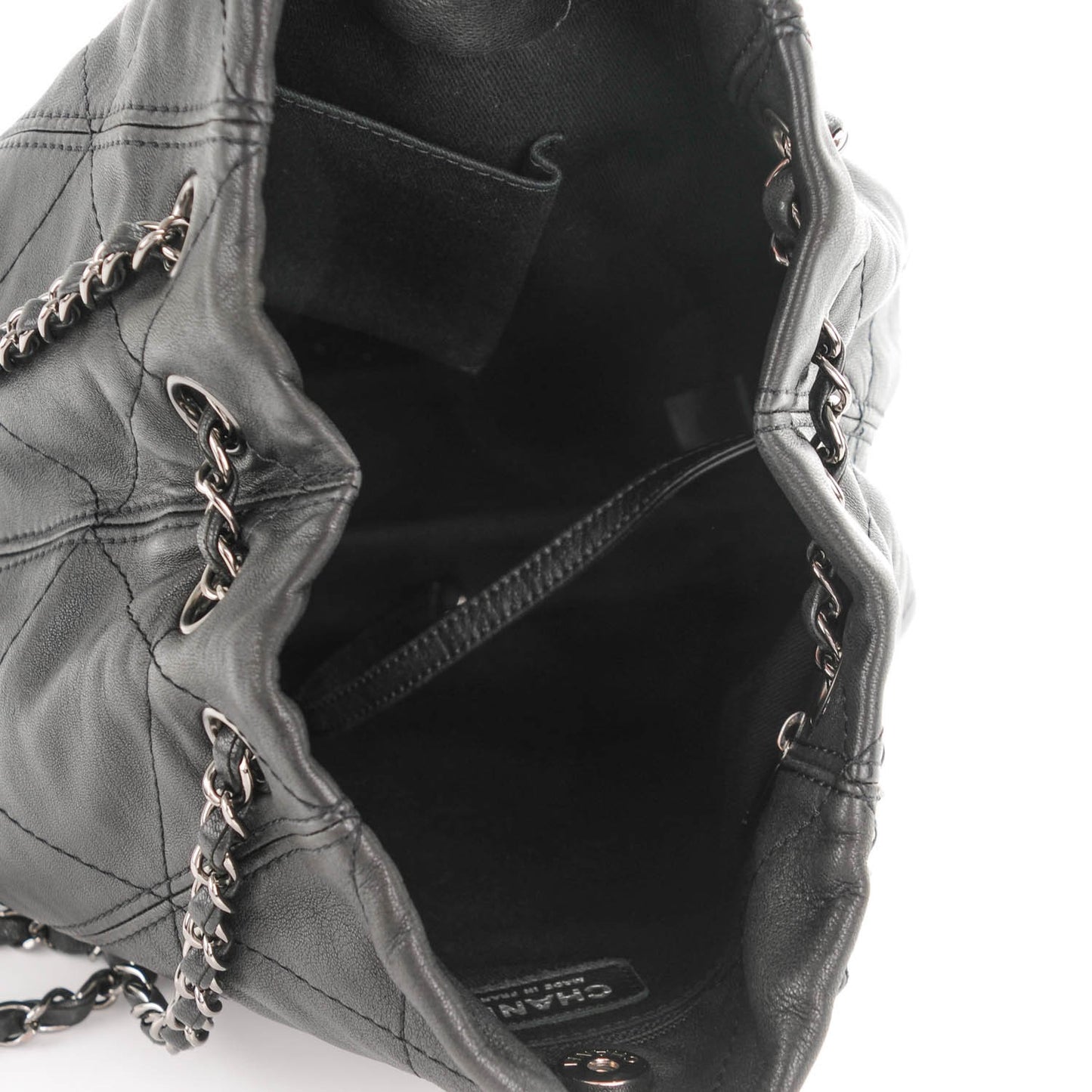 Lambskin Soft Touch Shoulder Bag Black