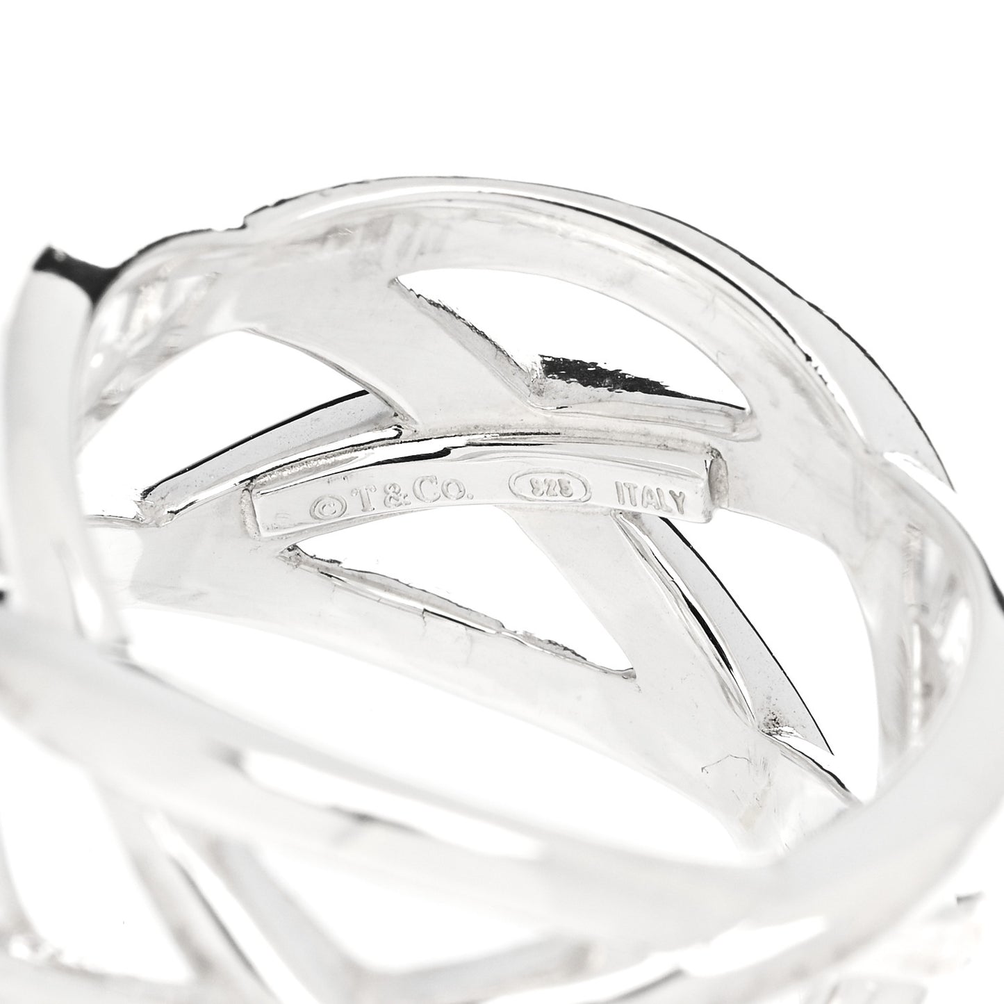 Sterling Silver Celtic Knot Ring 50 5.5