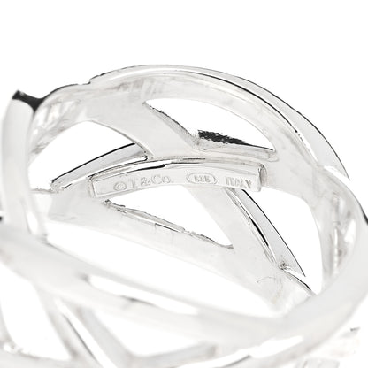 Tiffany Sterling Silver Celtic Knot Ring 50 5.5 4 of 5