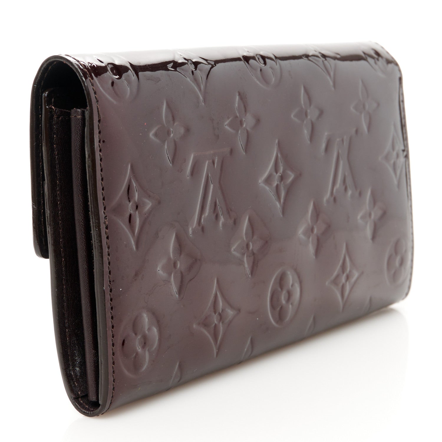 Louis Vuitton Vernis Sarah Wallet Rouge Fauviste 3 of 10