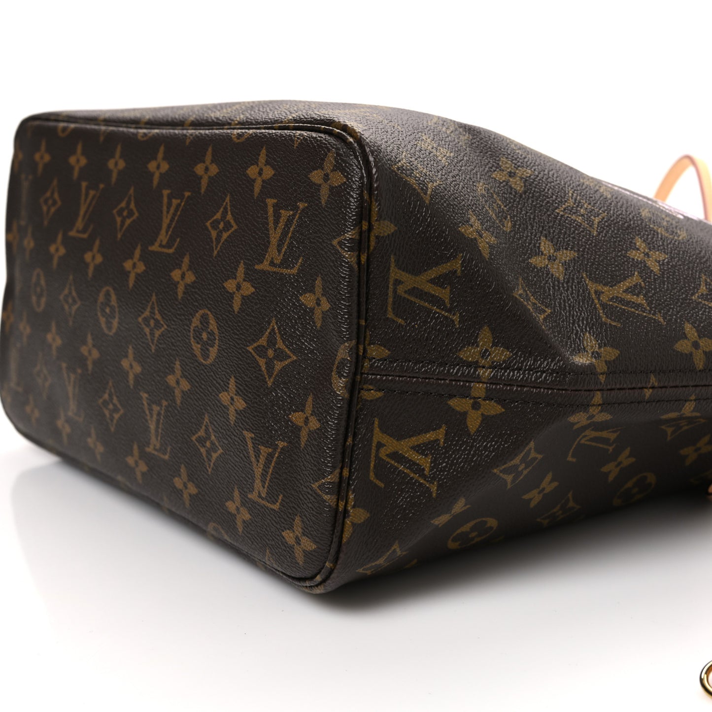 Monogram Saint Barth V Neverfull MM Rose Ballerine