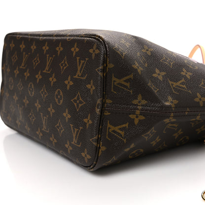 Louis Vuitton Monogram Saint Barth V Neverfull MM Rose Ballerine 10 of 10