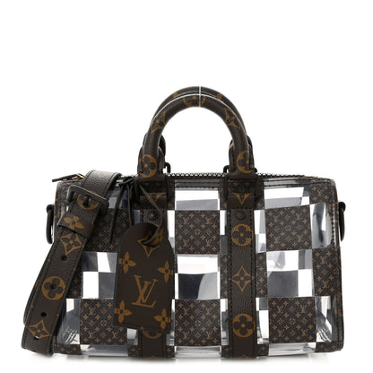 Louis Vuitton PVC Monogram Chess Keepall Bandouliere 25 1 of 9