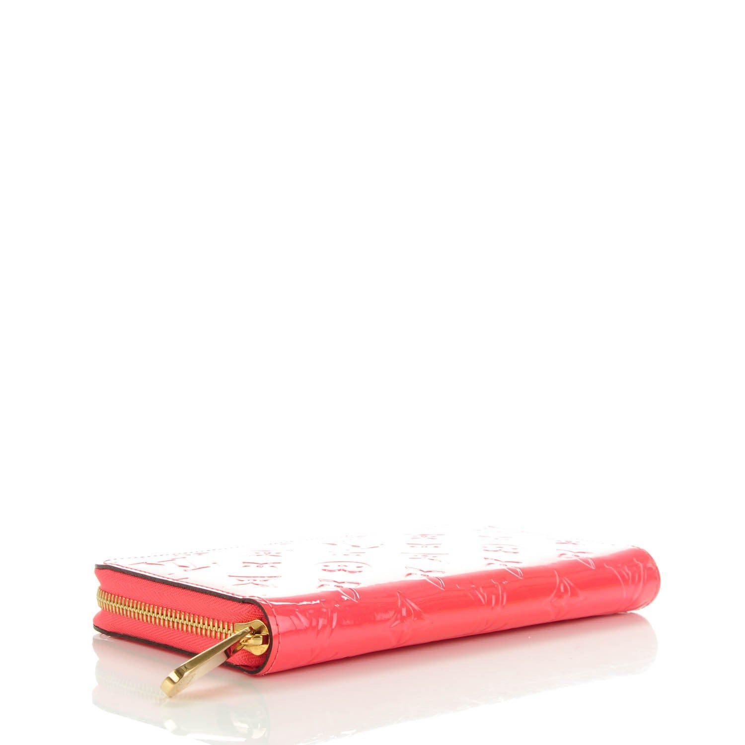 Louis Vuitton Vernis Zippy Wallet Rose Litchi 4 of 7