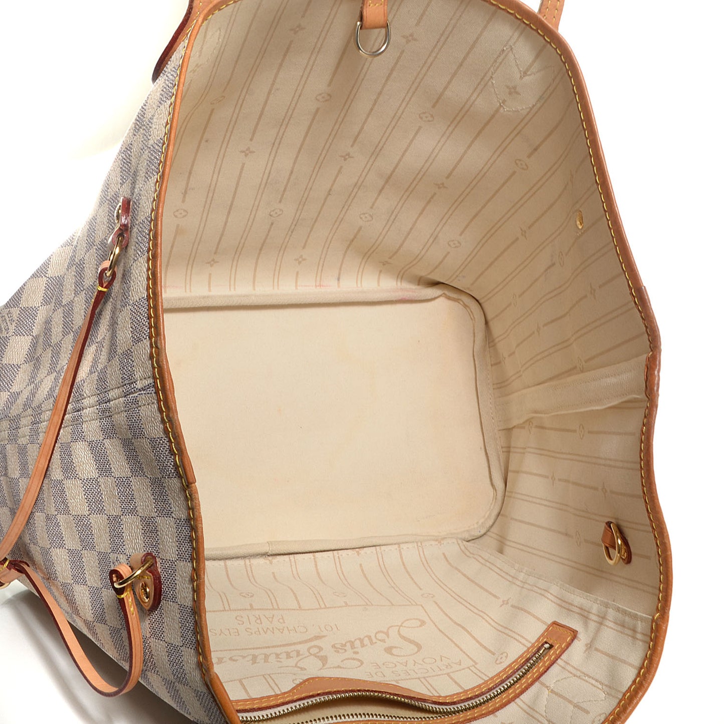 Damier Azur Neverfull MM