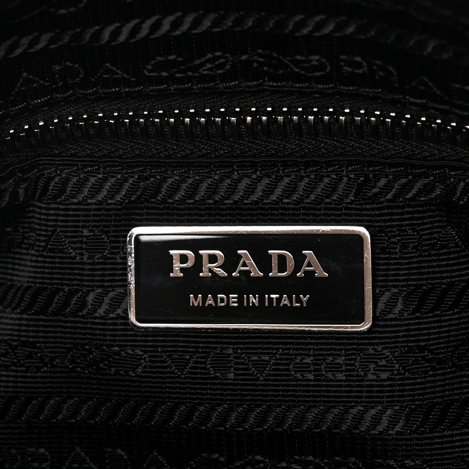 Prada Re-Nylon Studded Shoulder Bag Black 6 of 9