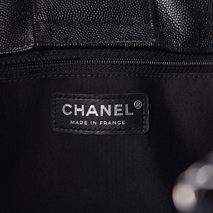Chanel Caviar Quilted Large Classic Shopping Tote Black 8 of 11