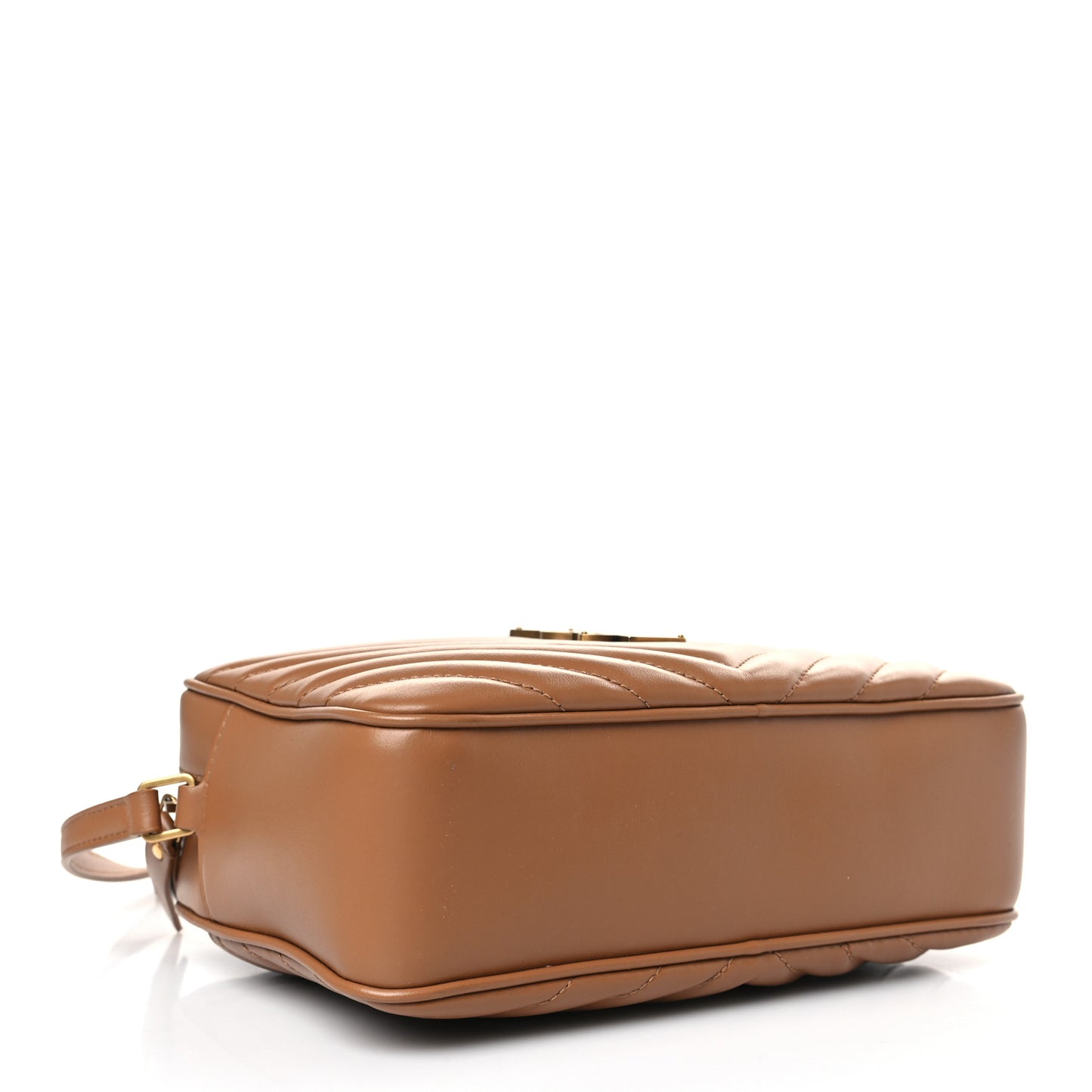 Calfskin Matelasse Monogram Lou Camera Bag Cinnamon