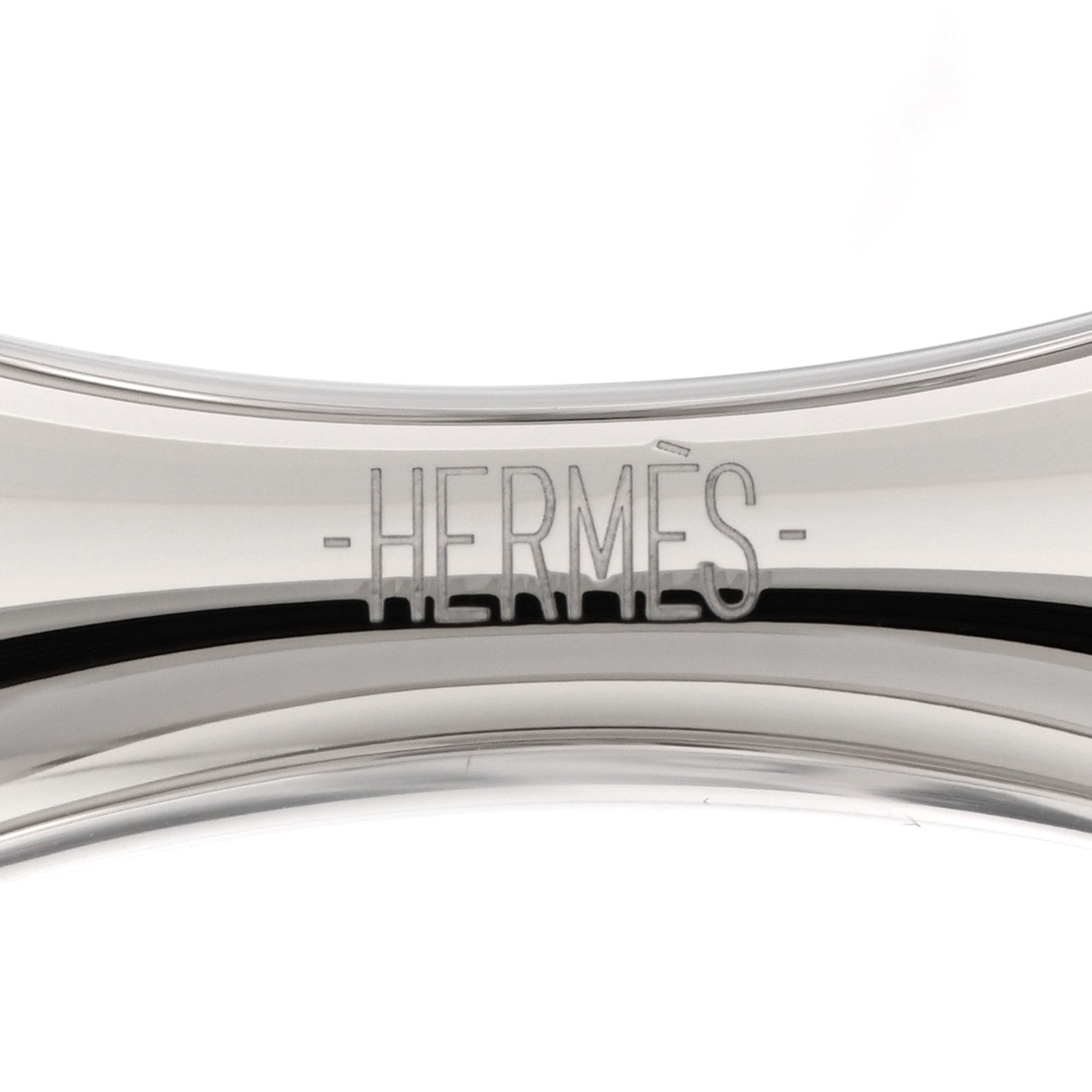 Hermes Palladium Chaine D'Ancre Scarf Ring 4 of 6
