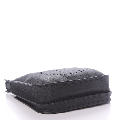 Hermes Taurillon Clemence Evelyne III PM Black 4 of 10
