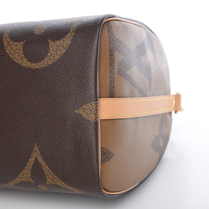 Louis Vuitton Reverse Monogram Giant Speedy Bandouliere 30 11 of 11
