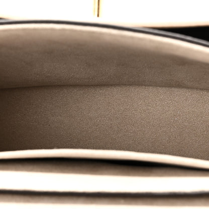 Louis Vuitton Grained Calfskin Lockme Tender Greige 5 of 9