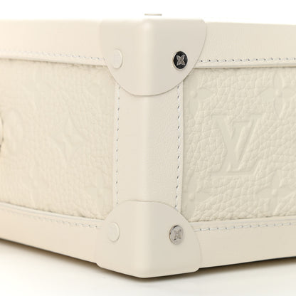 Louis Vuitton Taurillon Monogram Solar Ray Soft Trunk Powder White 9 of 11