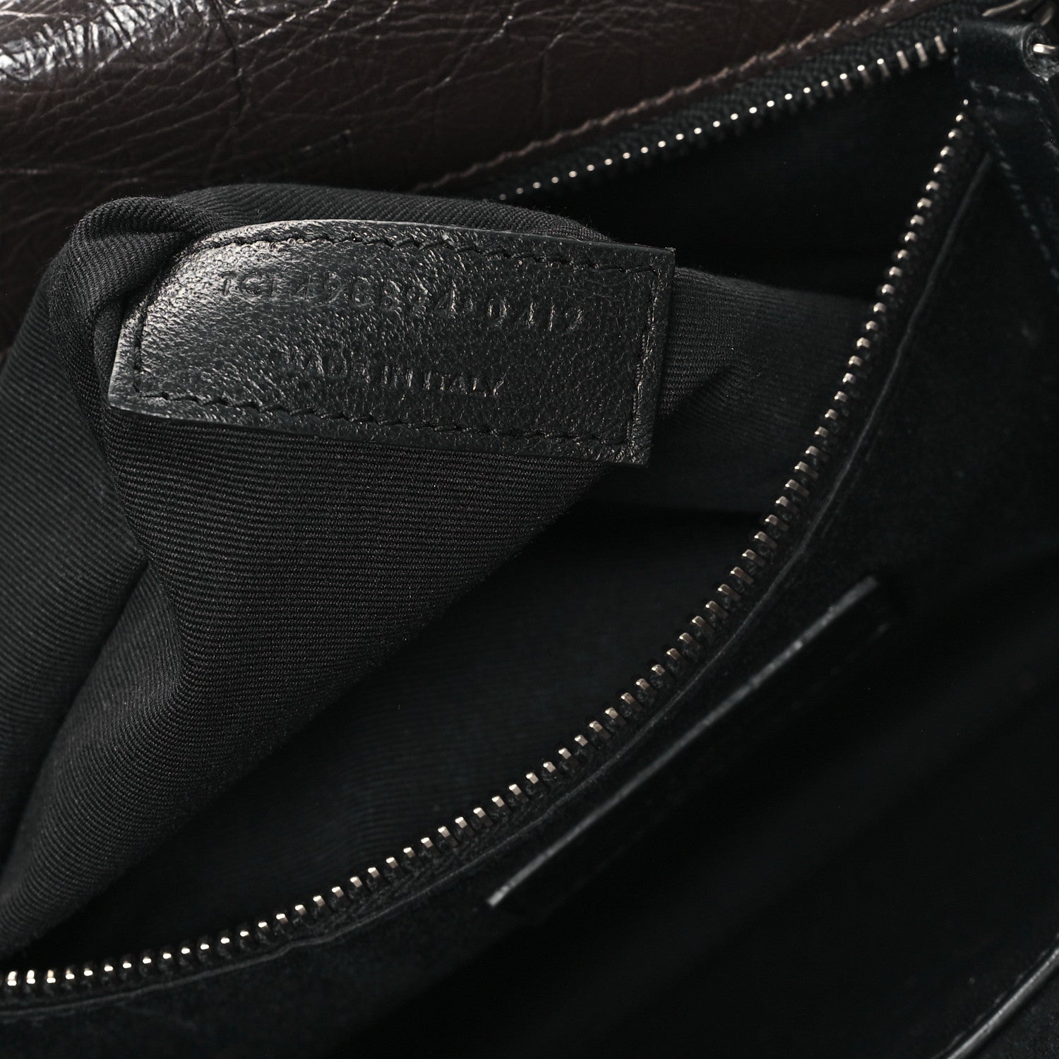 Saint Laurent Crinkled Calfskin Matelasse Monogram Medium Niki Chain Satchel Moka 7 of 11