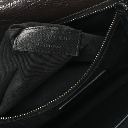 Saint Laurent Crinkled Calfskin Matelasse Monogram Medium Niki Chain Satchel Moka 7 of 11