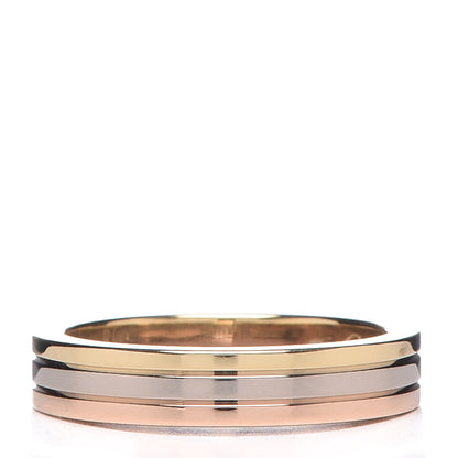 Cartier 18K Pink White Yellow Gold 3.5mm Vendome Louis Cartier Wedding Band Ring 45 3.25 3 of 5