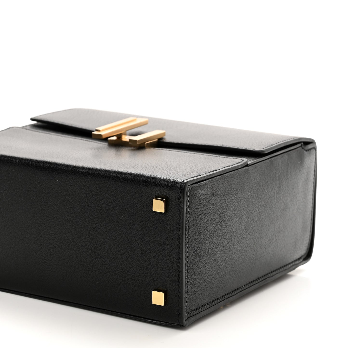 Chevre Chamkila Cinhetic Boxy Top Handle Bag Black
