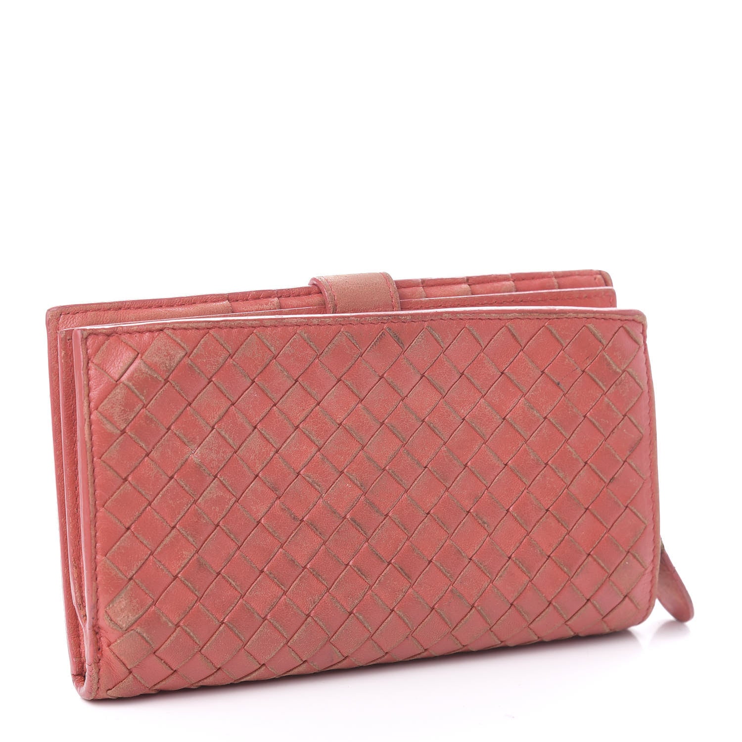 Bottega Veneta Nappa Intrecciato Continental Wallet Magma 3 of 12